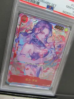 PSA 10| 2024 One Piece Card Robin OP01-017 R 1st Anniversary Set Chinese Holo - Image 4