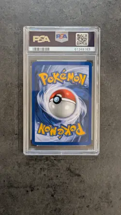 PSA 9 MINT 1999 BASE SET POKEMON BULBASAUR 44/102 #44 WOTC TCG GRADED CARD - Image 2