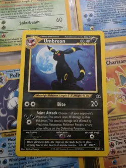 Umbreon 13/75 Holo Rare Neo Discovery WOTC Pokemon Card LP+ - Image 1