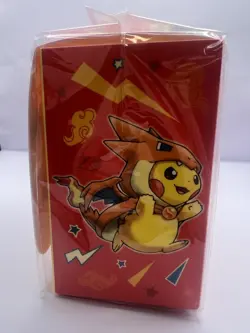 Pokemon Card Deck Box Charizard Poncho Pokemon Centre Exclusive Sealed - Image 2