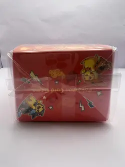 Pokemon Card Deck Box Charizard Poncho Pokemon Centre Exclusive Sealed - Image 5