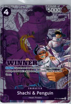Shachi & Penguin Winner Pack 2025 Vol. 4 ST10-008 English - One Piece Card - NM - Image 1