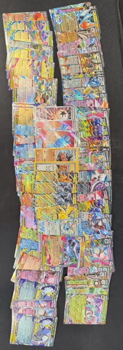 Pokemon Card Lot! 100+ V, EX And Mega Card Lot! - Image 1