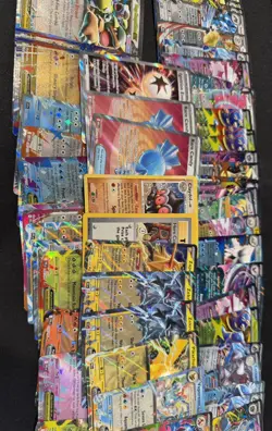 Pokemon Card Lot! 100+ V, EX And Mega Card Lot! - Image 3