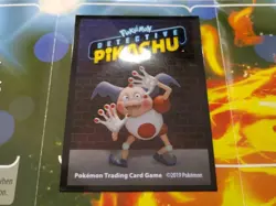 Detective Pikachu Mr. Mime Individual Card Sleeve Pokemon Japan Authentic 2019 - Image 2