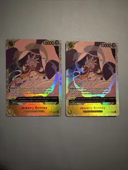 X2 One Piece Card Game TCG Jewelry Bonney OP13-108 SR M/NM Condition - Image 1