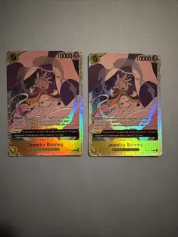X2 One Piece Card Game TCG Jewelry Bonney OP13-108 SR M/NM Condition - Image 2