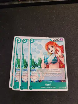 4x Nami (033) OP10-033 English UC Royal Blood One Piece Card Game - Image 1