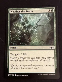 1x Weather the Storm (191) Modern Horizons LP MTG Magic the Gathering x1 MKE - Image 1