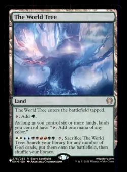 The World Tree LP Light Play The List MTG [12268] - Image 1