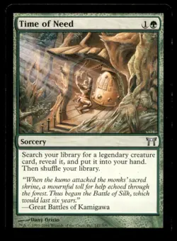 Time of Need LP Light Play Champions of Kamigawa MTG [5843] - Image 1
