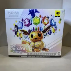 Pokemon TCG Scarlet & Violet Prismatic Evolutions Elite Trainer Box ETB SEALED - Image 1