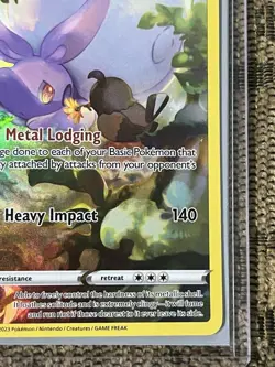 Hisuian Goodra Full Art Ultra Rare Foil GG21/GG70 Pokemon Crown Zenith NM - Image 4