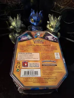 Pokemon Lucario V Forces Tin ~ 4 Booster Packs 820650808401 - Image 5