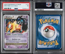 2009 Pokemon Platinum Giratina LV.X Holo #124/127 PSA 1 - Image 3