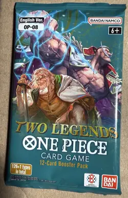 Bandai One Piece Card Game Two Legends OP-08 12-Card Booster Pack English - Image 1