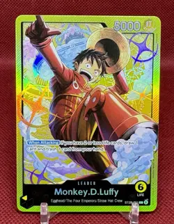 Monkey.D.Luffy (001) ST29-001 Starter Deck 29: Egghead Foil NM One Piece - Image 1
