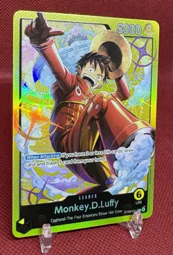 Monkey.D.Luffy (001) ST29-001 Starter Deck 29: Egghead Foil NM One Piece - Image 2