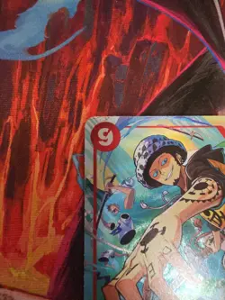 Trafalgar Law (Alt Art) OP14-009 SR THE AZURE SEA'S SEVEN English NM - Image 2