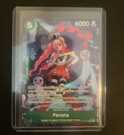 One Piece TCG: Perona - OP14-033 (Alternate Art) - The Azure Sea's Seven (OP14) - Image 1