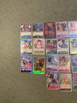 One Piece - All Holo Foil Lot - 37 Japanese Cards - Rare Bundle All NM Condition - Image 3