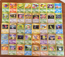 Lot of 40 Pokemon Card Bulk Japanese vintage Old Back 091 - Image 1