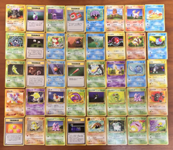 Lot of 40 Pokemon Card Bulk Japanese vintage Old Back 089 - Image 1