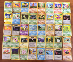 Lot of 40 Pokemon Card Bulk Japanese vintage Old Back 087 - Image 1