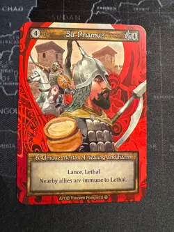 Sir Priamus - Sorcery Arthurian Legends - Unique - Non Foil - Image 1