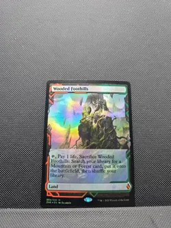 Wooded Foothills Zendikar Rising Expeditions Foil M 004/030 - Image 1