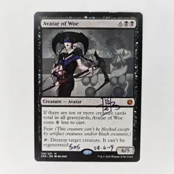SIGNED AVATAR OF WOE CONSPIRACY TAKE THE CROWN RK POST MP MTG - Image 1