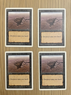 MGT Unlimited Edition SINKHOLE x4 ungraded good condition - Image 1