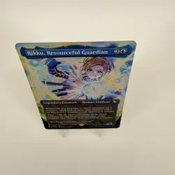 Rikku Resourceful Guardian Borderless Foil | FIC Final Fantasy Commander Trading - Image 5