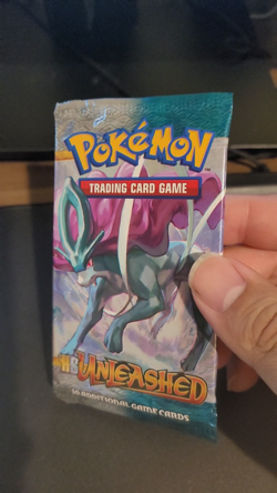 Pokemon HS Unleashed Booster Pack Factory Sealed (Suicune) - Image 2