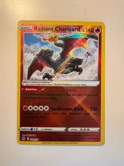 Pokemon Card • Radiant Charizard • Crown Zenith 020/159 • Holo • ENG • MINT - Image 1