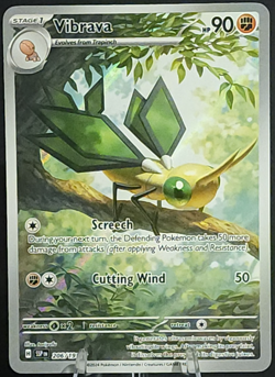 Vibrava 206/191 Illustration Rare - Pokemon TCG - Surging Sparks (NM) - Image 1