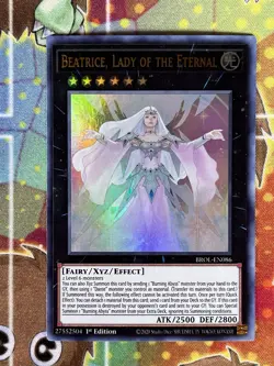 Yugioh Beatrice Lady Of The Eternal BROL-EN086 Single - Image 1