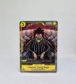 Capone "Gang" Bege (Alt Art) OP04-100 Premium Booster - One Piece - Image 1