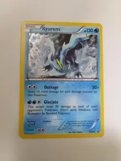 Kyurem BW44 Pokemon Black & White Black Star Promo Holo Card LP - Image 1