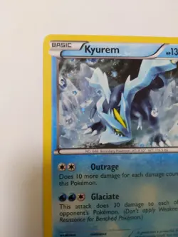 Kyurem BW44 Pokemon Black & White Black Star Promo Holo Card LP - Image 3