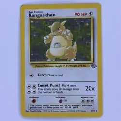 Pokemon TCG Jungle Kangaskhan Card 5/64 Holo Rare, MP WOTC - Image 1