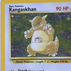Pokemon TCG Jungle Kangaskhan Card 5/64 Holo Rare, MP WOTC - Image 2