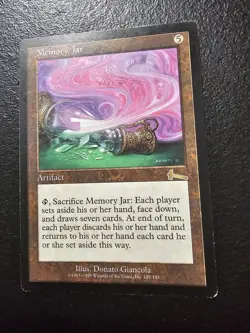 MTG Memory Jar Urza's Legacy Magic the Gathering CCG Card - Image 2