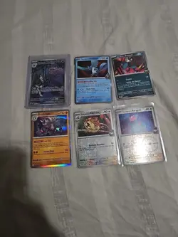Pokemon Destined Rivals Holo Card Lot IR Weezing Of 6 NM - Image 1