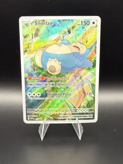 Pokemon TCG Snorlax #51 Scarlet & Violet 151 Promo Card Near Mint - Image 1