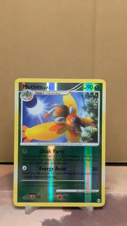 Pokemon TCG Mothim Arceus 2009 Card #6/99 - Reverse Holo - HP - Image 1