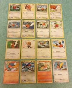 FLETCHLING & FLETCHINDER BUNDLE OF POKEMON CARDS - Image 1