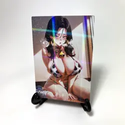 Dragon Ball Z Videl Sexy Hot Anime Waifu Girl Doujin Lewd Goddess Story Art Card - Image 2