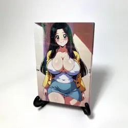 Sexy Hot Anime Waifu Girl Doujin Lewd Goddess Story Holographic ACG Art Card - Image 2