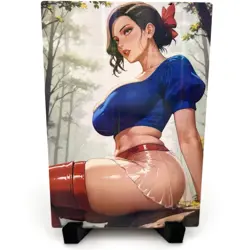 Snow White Sexy Hot Anime Waifu Girl Doujin Lewd Goddess Story ACG Holo Art Card - Image 3